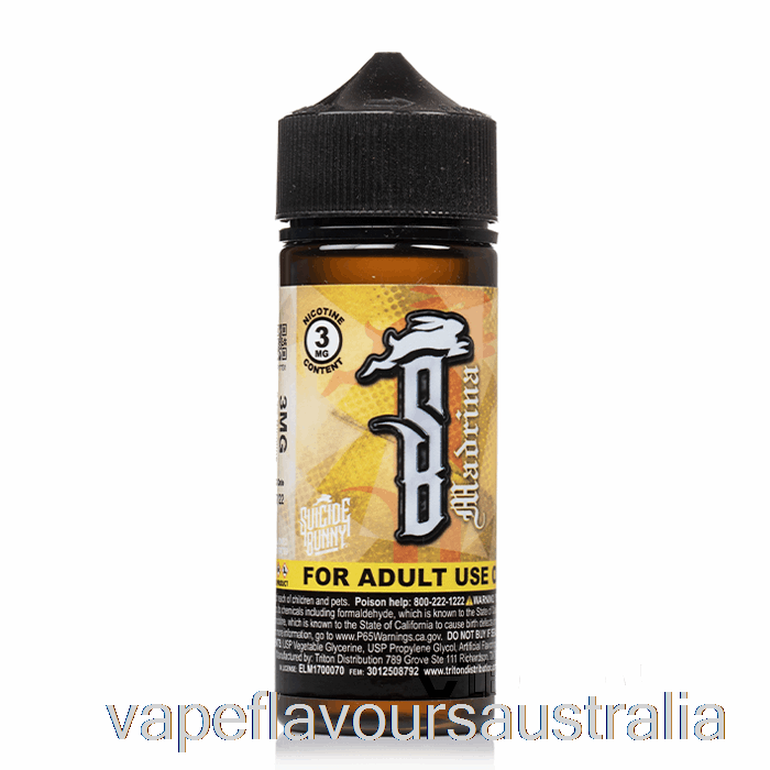 Vape Australia Madrina - Suicide Bunny - 120mL 0mg
